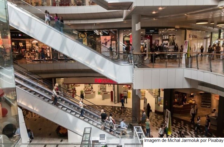 Faturamento de shopping centers tem alta de 23,6% em 2021