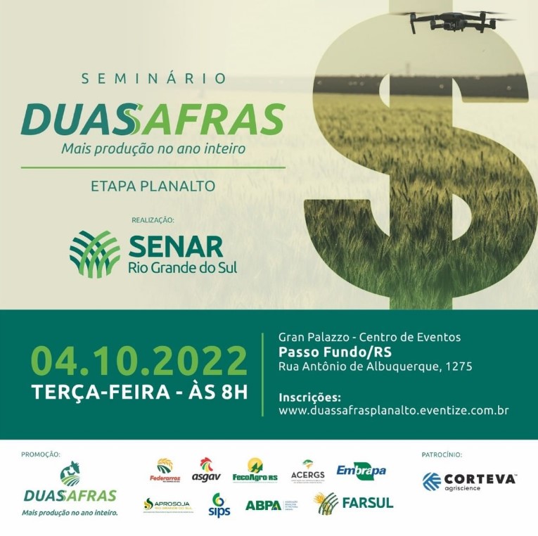 Programa Duas Safras apresenta modelos de intensificação do sistema produtivo no Planalto do RS