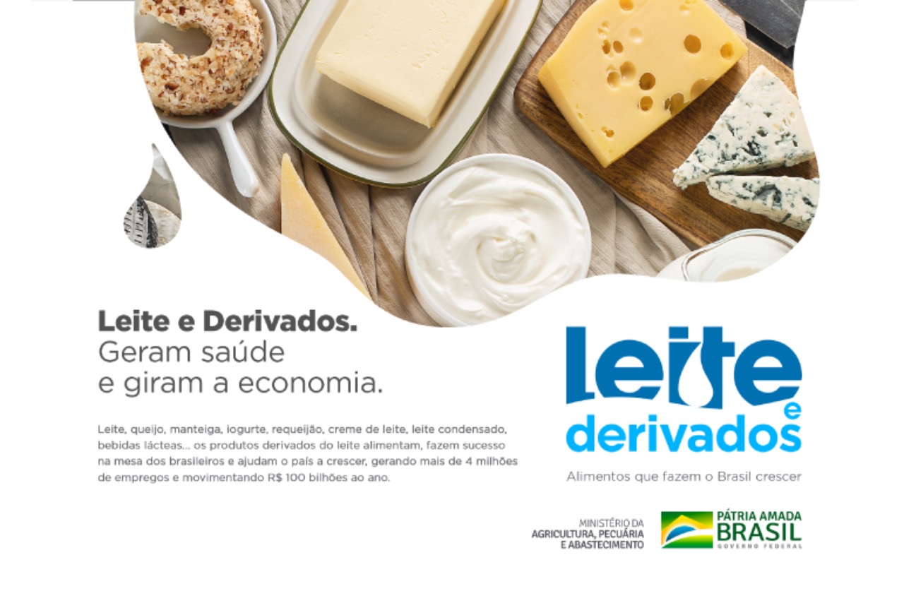 Em mobilização histórica, Ministério da Agricultura lança, com a parceria do G100 e outras entidades, campanha de valorização da cadeia leiteira