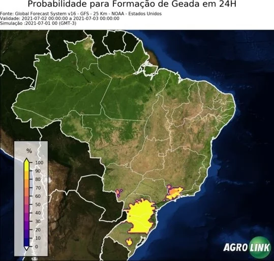 Frio chegou mais forte e mais cedo em 2021 no Brasil, diz meteorologista