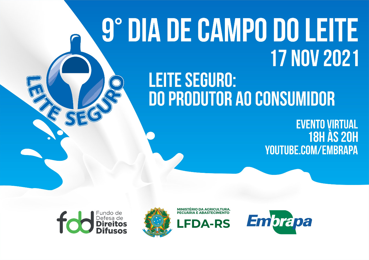 Embrapa promove Dia de Campo Virtual do Leite