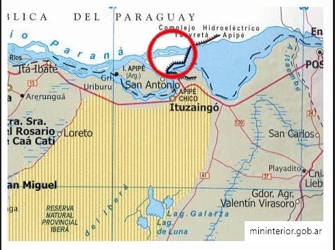 Ao conflito pelo pedágio na hidrovia, se soma o da energia em Yacyretá