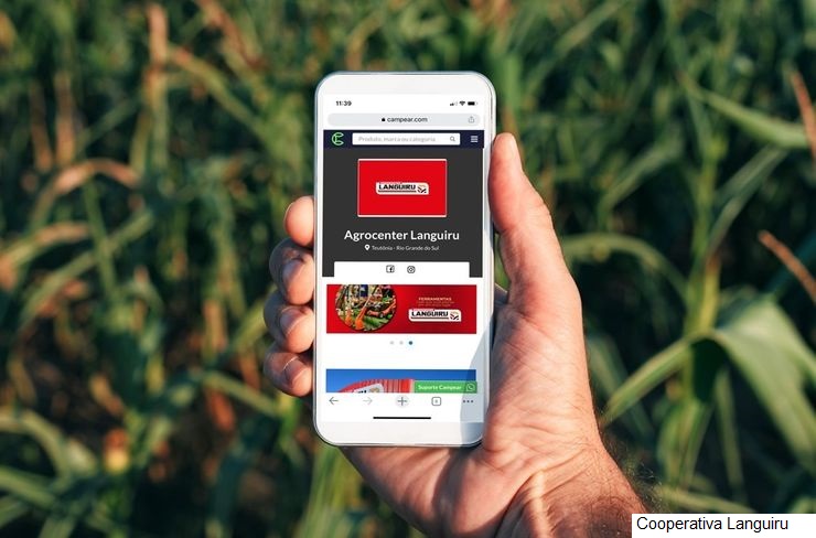 Cooperativa Languiru - Languiru fecha parceria com marketplace da Campear