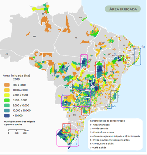 Em evento, ministro destaca potencial do Brasil de ampliar área agrícola irrigada com sustentabilidade