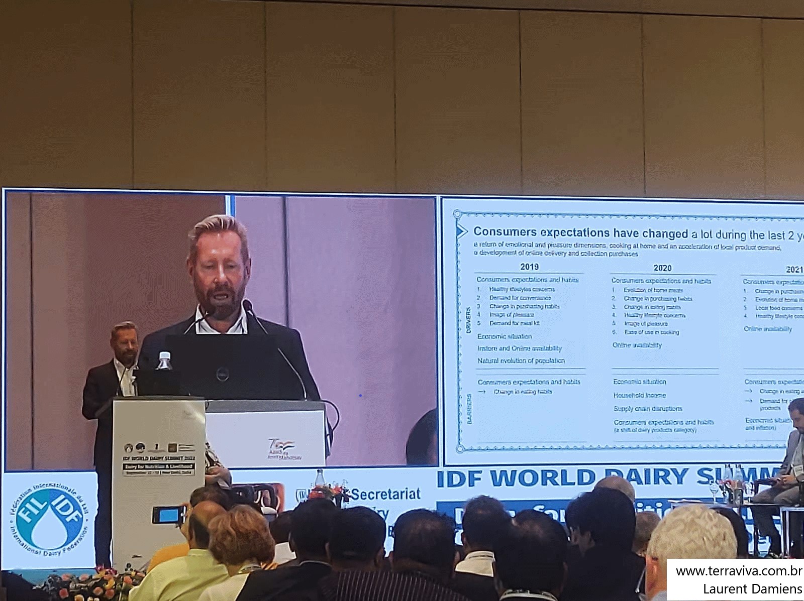 Índia - Antes do início da World Dairy Summit 2022 foi realizada a Assembleia Geral da FIL