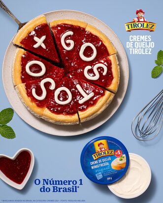 Tirolez apresenta campanha focada na categoria de Cremes de Queijo