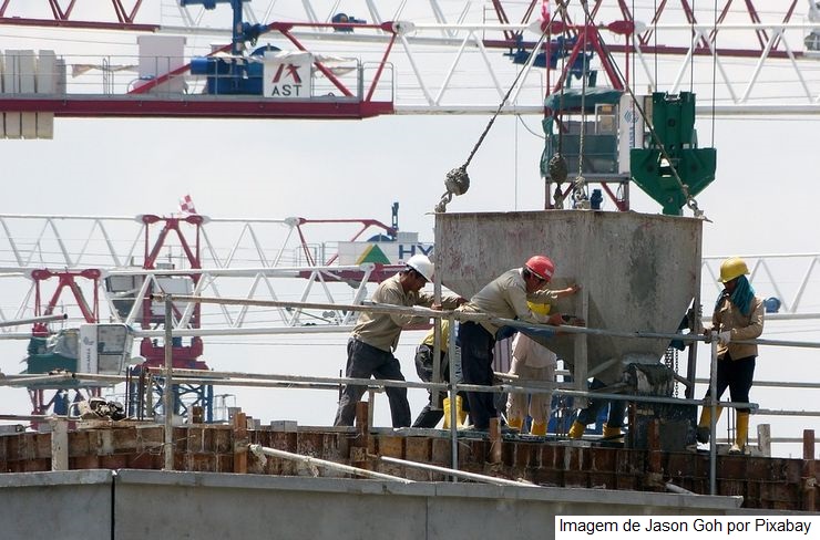 Confiança da Construção recua 0,8 ponto em outubro