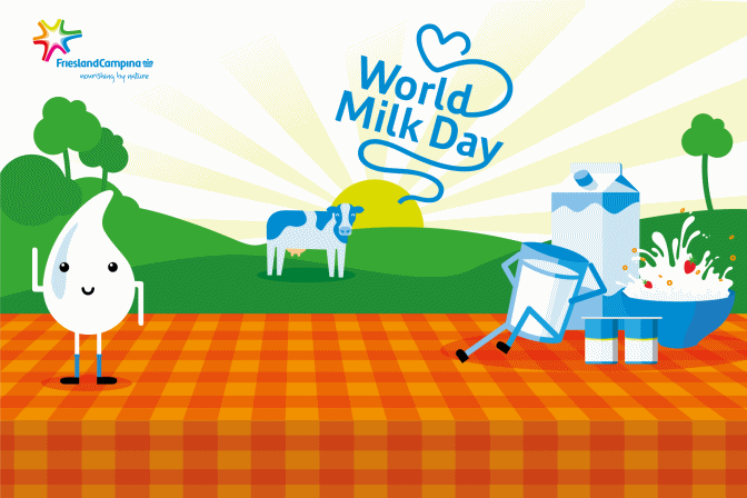 FrieslandCampina faz vídeo para comemorar o Dia Mundial do Leite