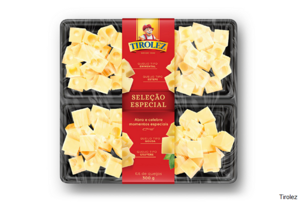 Tirolez lança a Seleção Especial, um Kit de Queijos Especiais cortados em cubos para aperitivo, na APAS Show 2022