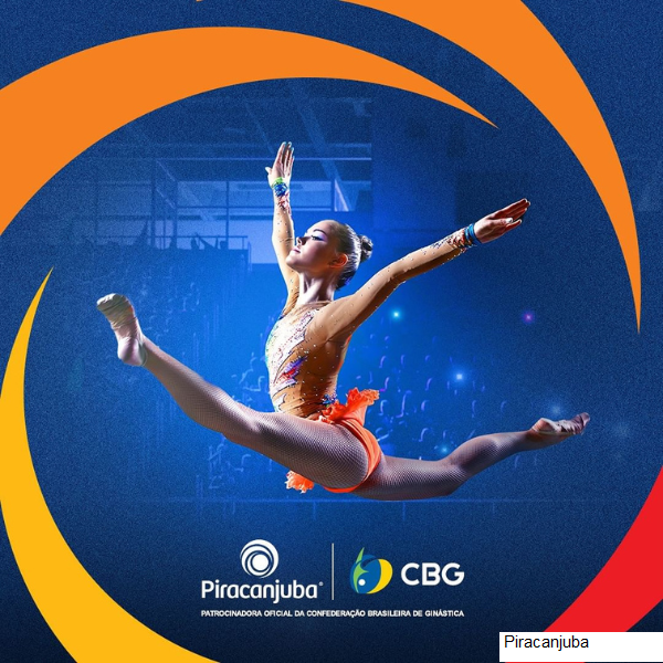 Piracanjuba patrocina Confederação Brasileira de Ginástica e atletas renomados
