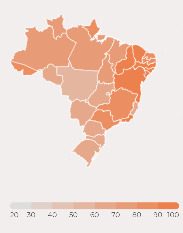 O consumo do leite desnatado no Brasil