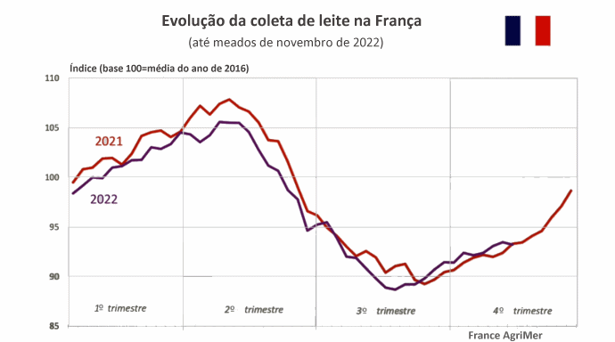 Leite em pó desnatado vai na contramão dos outros produtos lácteos