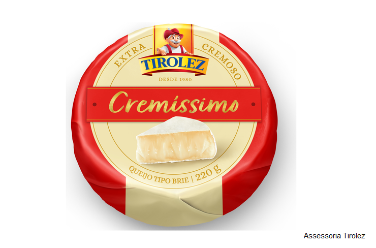Tirolez lança Brie Cremíssimo e amplia linha de Queijos Especiais