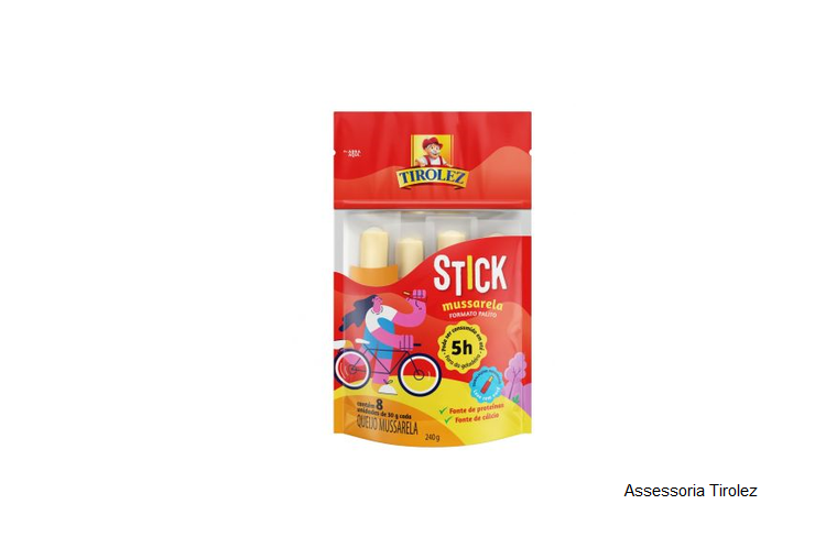 Um jeito diferente de consumir Mussarela: conheça o novo Stick Mussarela da Tirolez