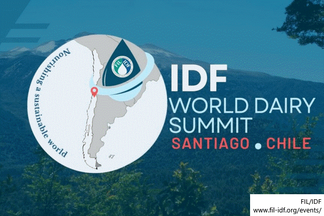 O Chile sediará o World Dairy Summit 2025