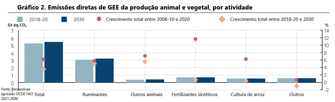 Resumo das Perspectivas Agrícolas da OCDE e da FAO 2021-2030 