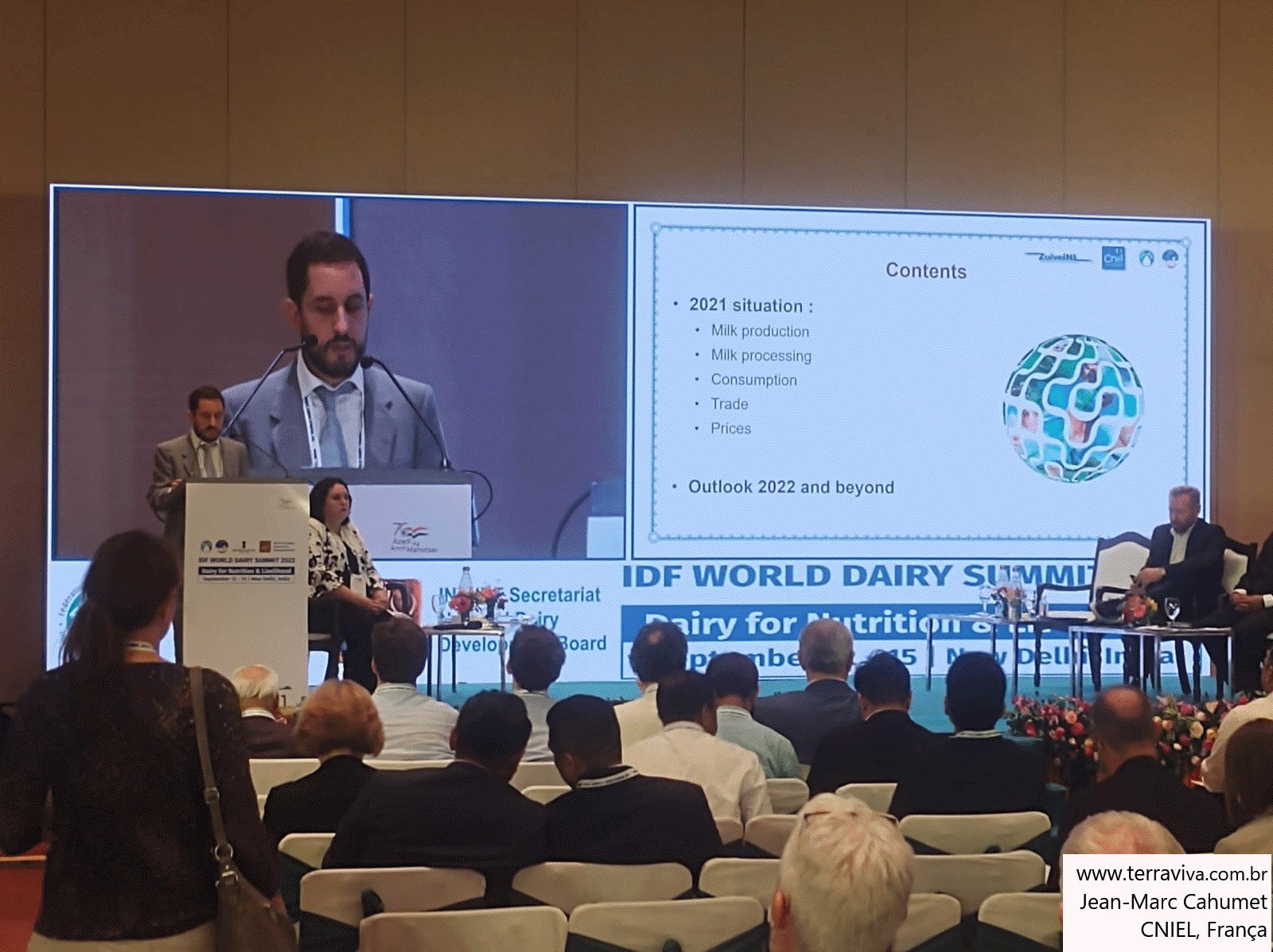 Índia - Antes do início da World Dairy Summit 2022 foi realizada a Assembleia Geral da FIL