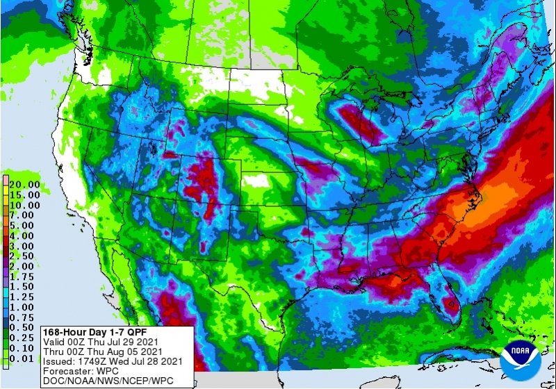 Seca no Meio-Oeste americano deve se expandir nos próximos 10 dias, diz Commodity Weather Group