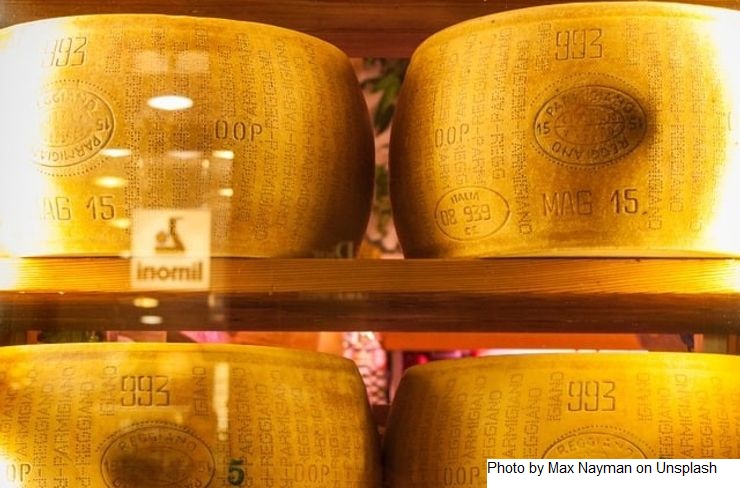 Parmigiano Reggiano um verdadeiro italiano, desde 1200