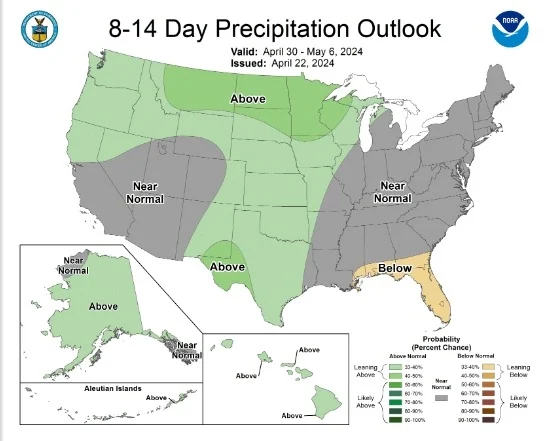 USDA traz plantio da soja em 8%, levemente acima do esperado, mas de olho nas chuvas previstas para o Corn Belt
