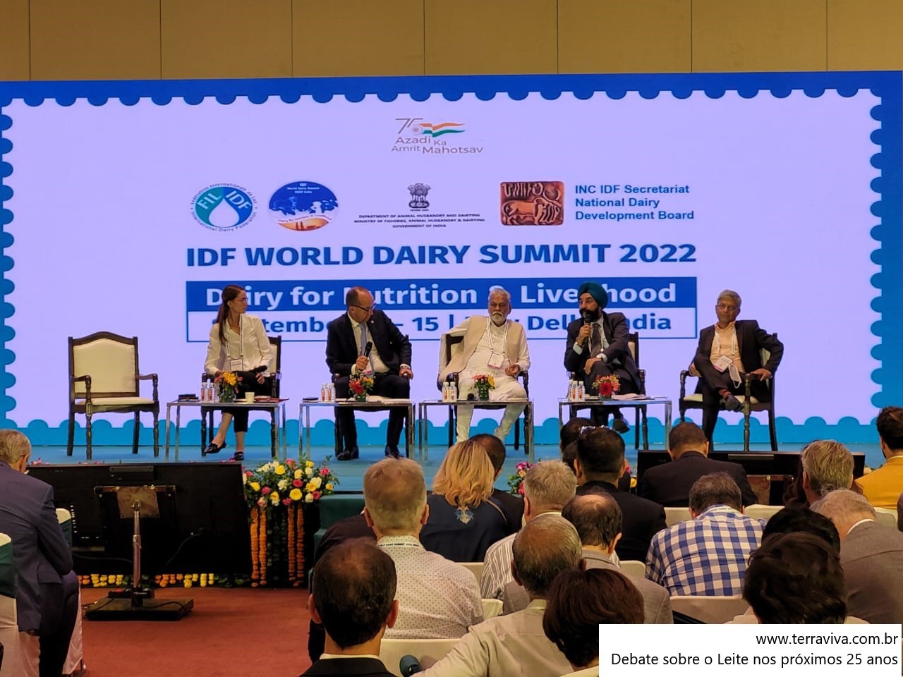 Índia - Antes do início da World Dairy Summit 2022 foi realizada a Assembleia Geral da FIL
