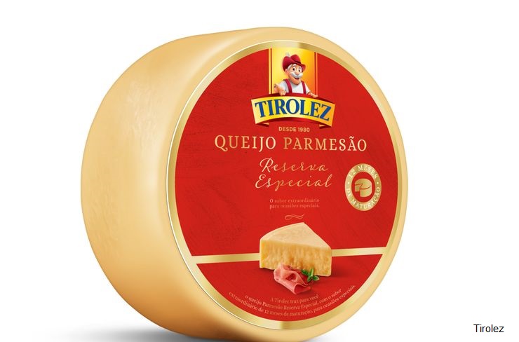 Tirolez lança Queijo Parmesão Reserva Especial em edição limitada