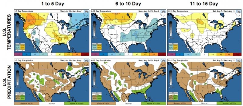 Seca no Meio-Oeste americano deve se expandir nos próximos 10 dias, diz Commodity Weather Group