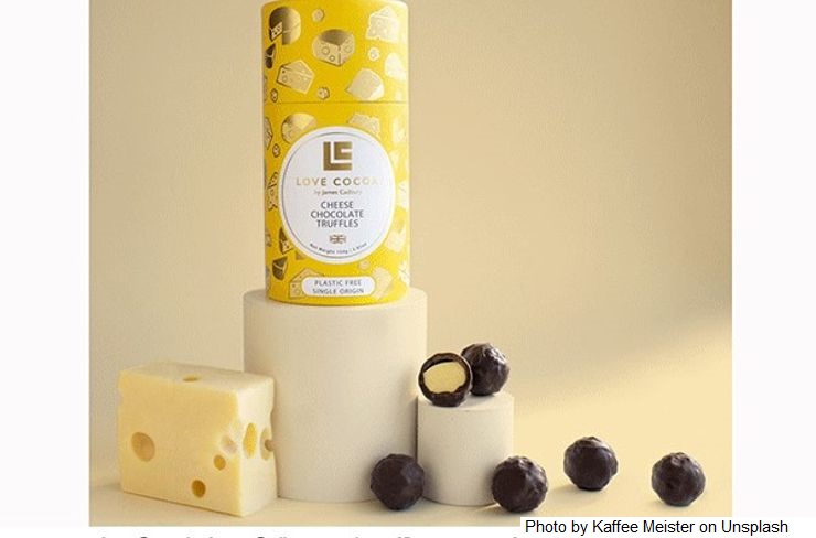 Love Coca by James Cadbury lança Cheese Chocolate Truffles