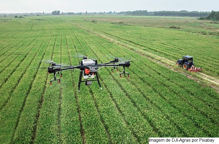 54% dos agricultores pretendem investir em drones neste ano