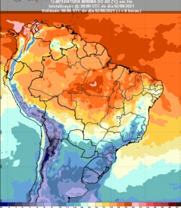 Agosto começa com Brasil Central em alerta para umidade relativa do ar e elevação das temperaturas